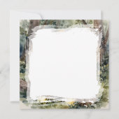 Enchanted Fairy Themed Girl's Birthday Karte (Rückseite)