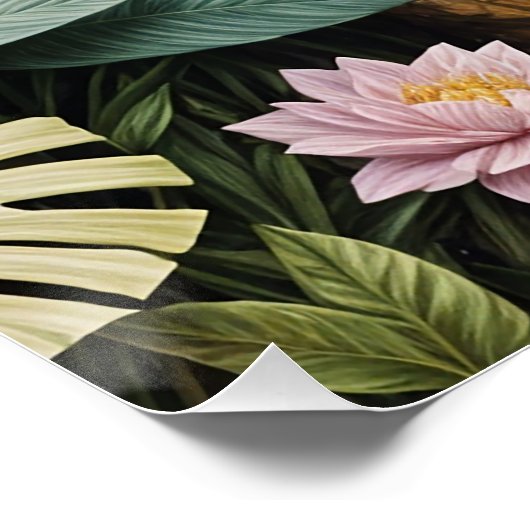 Enchanted Falls Oasis Poster (Ecke)