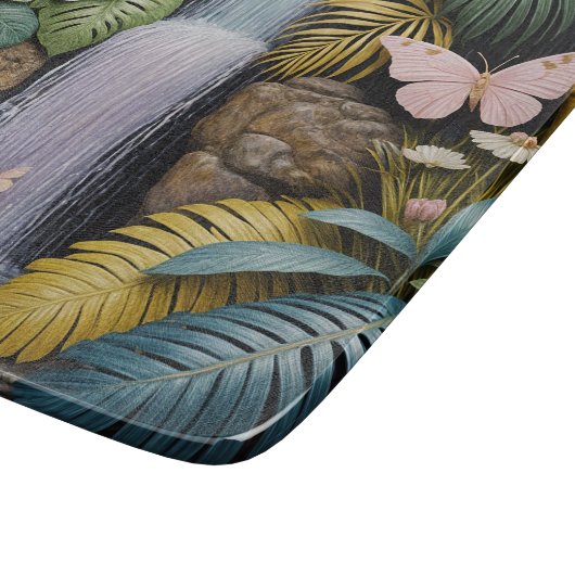 Enchanted Falls Oasis Schneidebrett (Ecke)