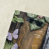 Enchanted Falls Oasis Strandtuch (Beispiel)