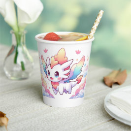 Enchanted Fantasy Dragon Baby Shower Pappbecher