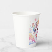 Enchanted Fantasy Dragon Baby Shower Pappbecher (Rechts)