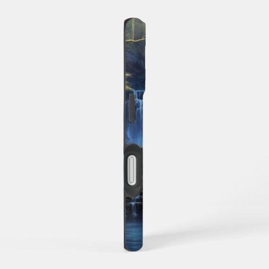 Enchanted Fantasy Waterfall Dreamscape iPhone 16 Hülle (Rechte Seite)