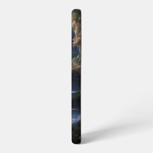 Enchanted Fantasy Waterfall Dreamscape Samsung Galaxy Hülle (Linke Seite)