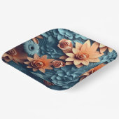 Enchanted Flower Pappteller (Gewinkelt)