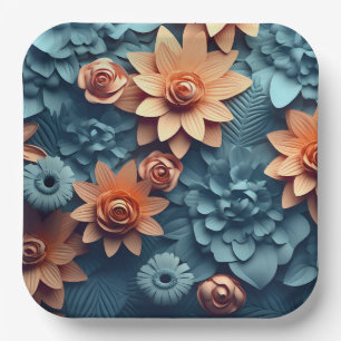 Enchanted Flower Pappteller