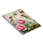 Enchanted Flroral Fairies Garden Notizblock (Rechte Seite)