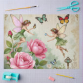 Enchanted Flroral Fairies Garden Seidenpapier (Basteln)