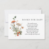 Enchanted Forest Books for Baby Enclosure Card Einladung (Vorderseite)
