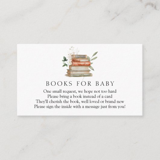 Enchanted Forest Books for Baby insert card (Vorderseite)