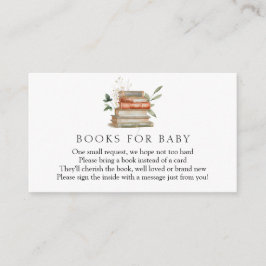 Enchanted Forest Books for Baby insert card