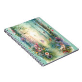 Enchanted Forest Fairies Whimsical Woodland Notizblock (Rechte Seite)