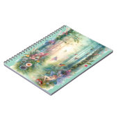 Enchanted Forest Fairies Whimsical Woodland Notizblock (Linke Seite)