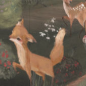 Enchanted Forest Fairies & Woodland Animals Tapete (Naht)