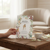 Enchanted Forest Fairy Birthday Party Invite Einladung