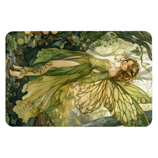 Enchanted Forest Fairy Magnet (Horizontal)
