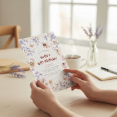 Enchanted Forest Fairy Treehouse Birthday Invite Einladung