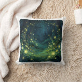 Enchanted Forest Glow Magical Night Kissen (Decke)