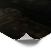 Enchanted Forest in Birdcage Poster (Ecke)