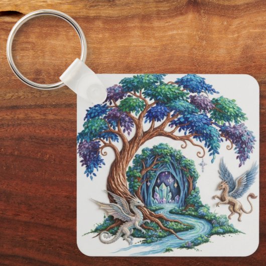 Enchanted Forest Keychain - Tree of Life  Schlüsselanhänger (Vorderseite)
