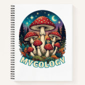 Enchanted Forest Mushroom Art Notizblock (Vorderseite)