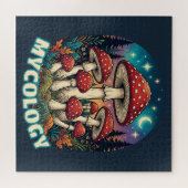 Enchanted Forest Mushroom Art Puzzle (Horizontal)