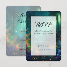 Enchanted Forest of Radiant Jewels Wedding