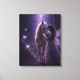 Enchanted Forest Path Canvas Art Leinwanddruck