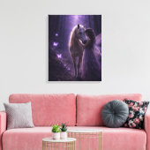 Enchanted Forest Path Canvas Art Leinwanddruck (Insitu (Wohnzimmer))