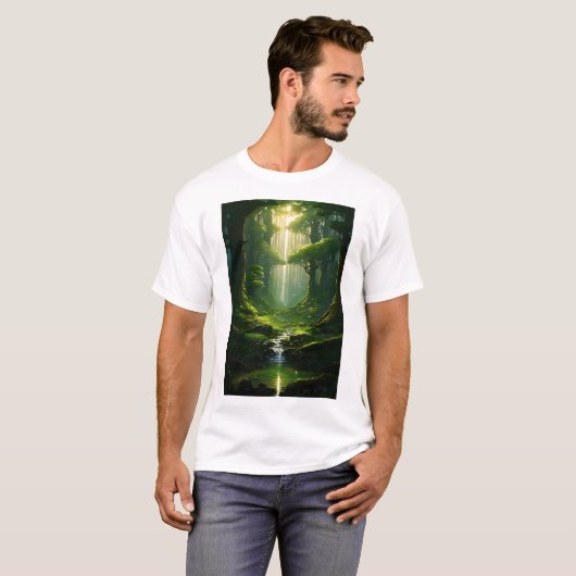 Enchanted Forest Pathway T-Shirt (Vorne ganz)