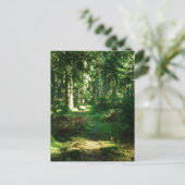 enchanted forest postkarte (Stehend Vorderseite)