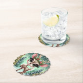 Enchanted Forest Reindeer Princess Untersetzer (Vor Ort)