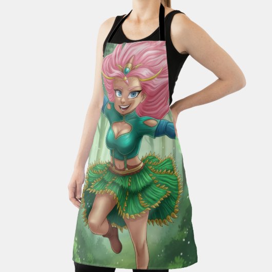 Enchanted Forest Sprint – Anime Fantasy Character Schürze (InSitu)