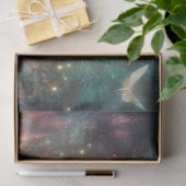 Enchanted Forest Unicorn And Girl Decoupage  Seidenpapier (Geschenk)