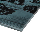 Enchanted Forest Wildlife Cutting Board Schneidebrett (Ecke)