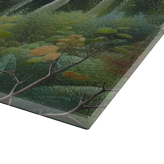 Enchanted Forest Woodland Cutting Board Schneidebrett (Ecke)