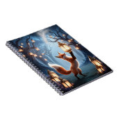 Enchanted Fox Journal - Spirit Animal Notebook Notizblock (Rechte Seite)