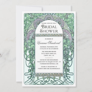 Enchanted Garden Bridal Dusche Einladungen