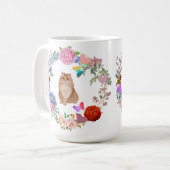 Enchanted Garden Cat Tasse (Vorderseite Links)