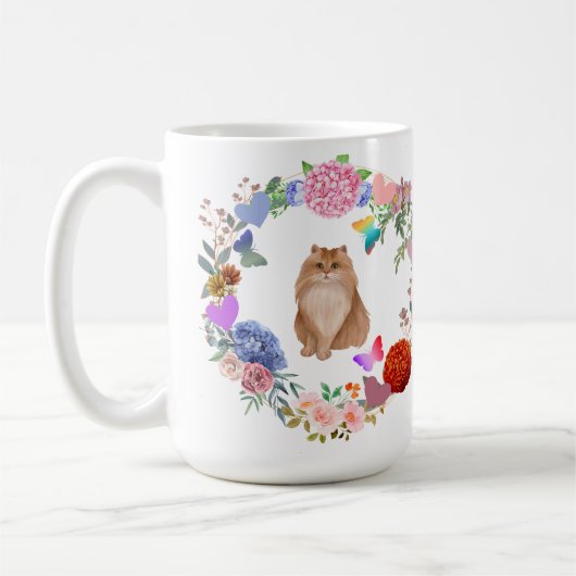 Enchanted Garden Cat Tasse (Links)