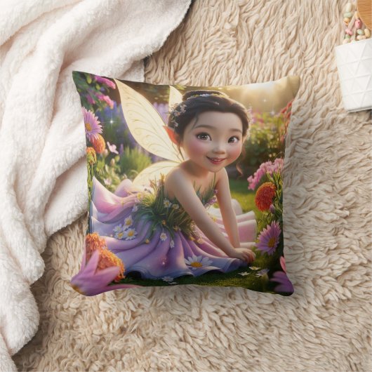 Enchanted Garden Fairy Kissen (Decke)