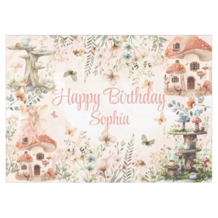 Enchanted Garden Fairy Tablecloth Tischdecke