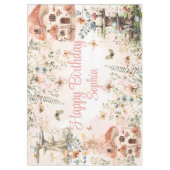 Enchanted Garden Fairy Tablecloth Tischdecke (Vorderseite)