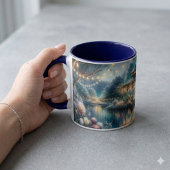 Enchanted Garden Gazebo Twilight Reflection Tasse