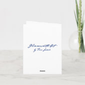 Enchanted Garden Summer note card Karte (Rückseite)