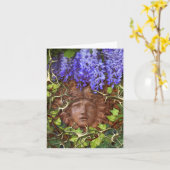 Enchanted Garden Summer note card Karte (Gelbe Blume)