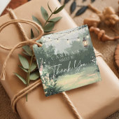 Enchanted Garden Sweet 16 Danke Pink ID1163 Geschenkanhänger