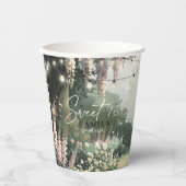 Enchanted Garden Sweet 16 Pink ID1163 Pappbecher (Vorderseite)