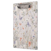 Enchanted Garden Wildflower Butterfly Whimsical Klemmbrett (Links)