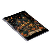 Enchanted Haunted House Halloween Notizblock (Rechte Seite)